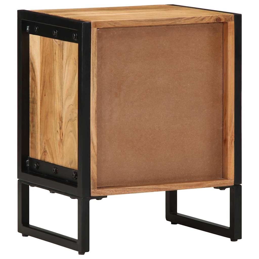 Bedside Cabinet Brown 40 x 30 x 50 cm Solid Acacia wood