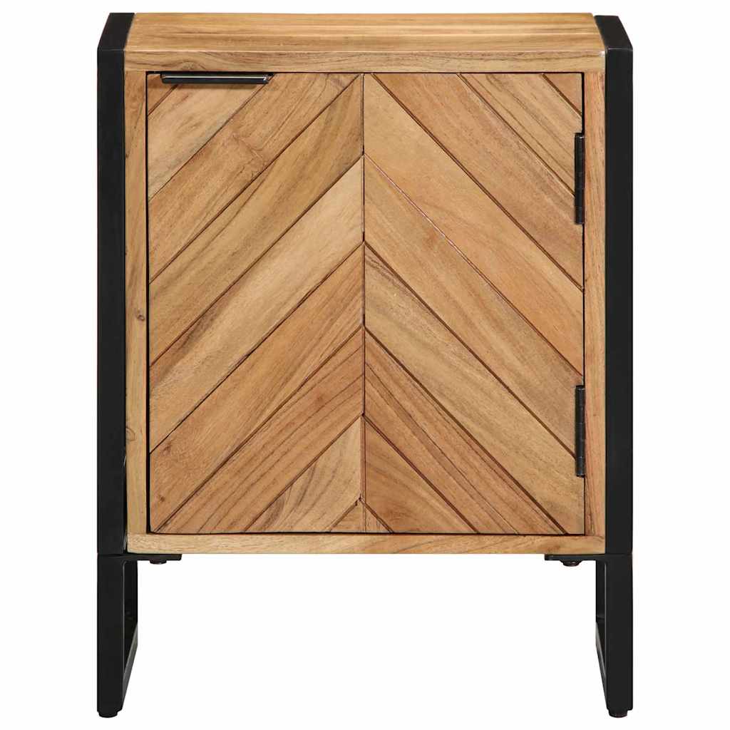 Bedside Cabinet Brown 40 x 30 x 50 cm Solid Acacia wood
