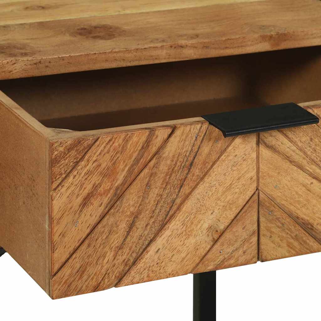 Bedside Cabinet Brown 40 x 35 x 50 cm Solid Acacia wood