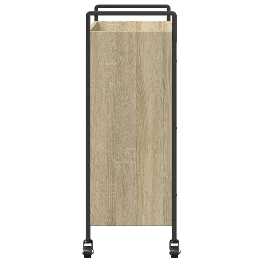 Kitchen Trolley Sonoma Oak 70x30x82 cm Engineered Wood