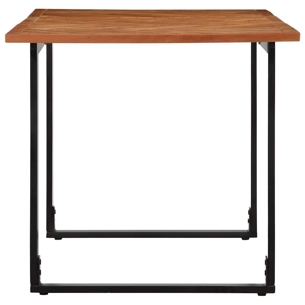 Dining Table 160x80x75 cm Solid Wood Acacia