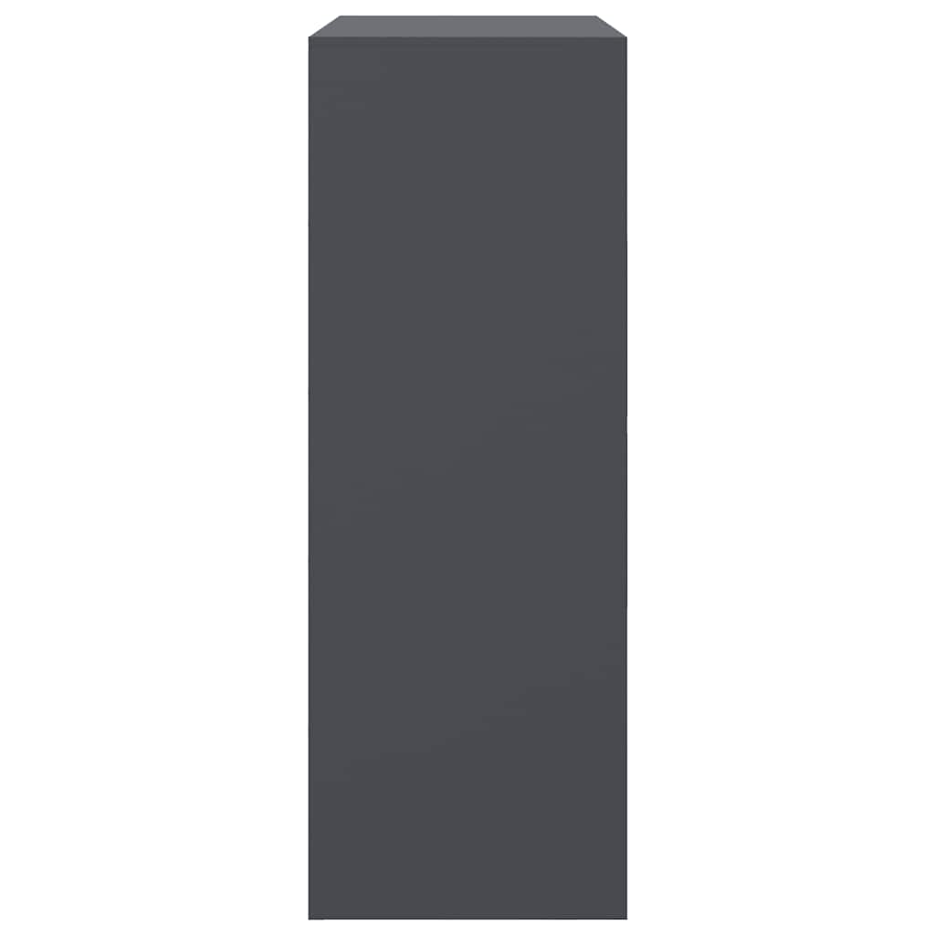 Sideboard Anthracite 67x39x107 cm Steel