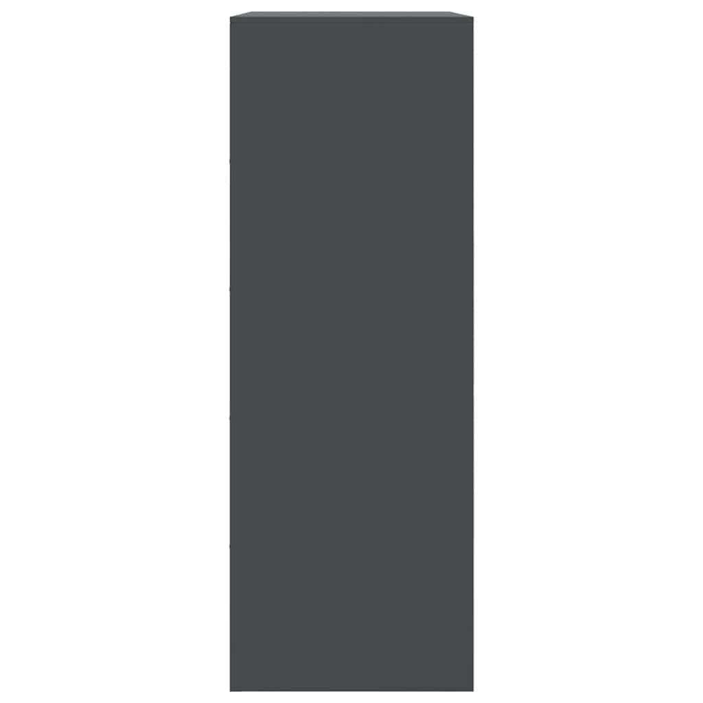 Sideboard Anthracite 67x39x107 cm Steel