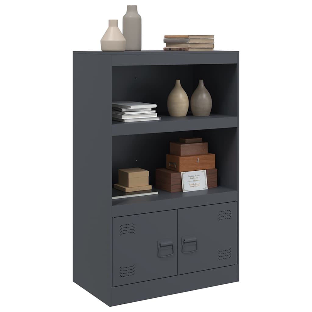 Sideboard Anthracite 67x39x107 cm Steel
