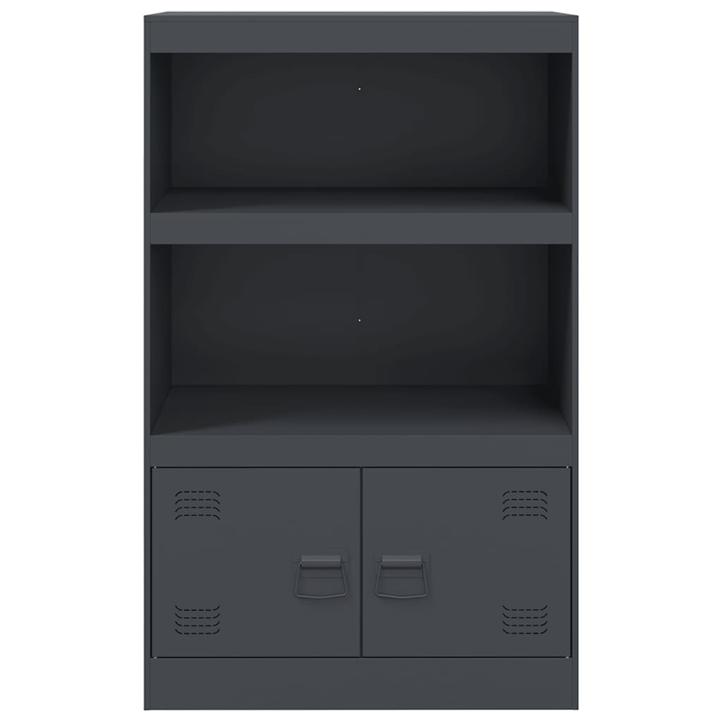Sideboard Anthracite 67x39x107 cm Steel