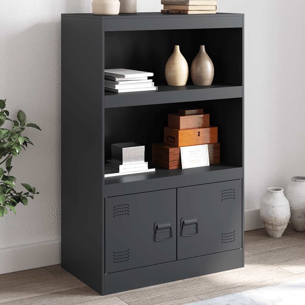 Sideboard Anthracite 67x39x107 cm Steel