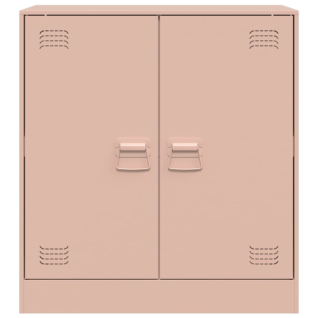 Sideboard Pink 67x39x73 cm Steel