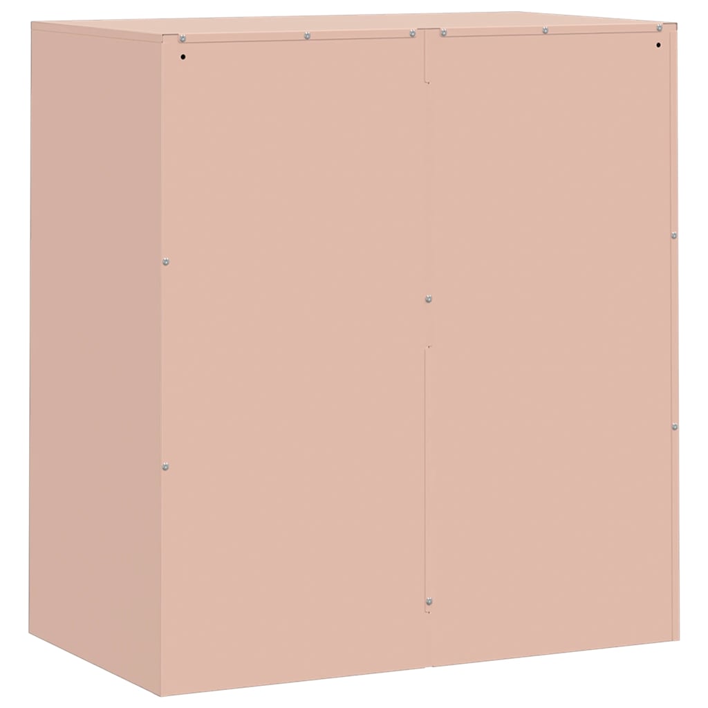 Sideboard Pink 67x39x73 cm Steel