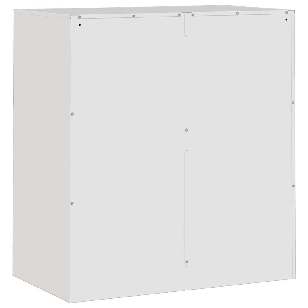 Sideboard White 67x39x73 cm Steel