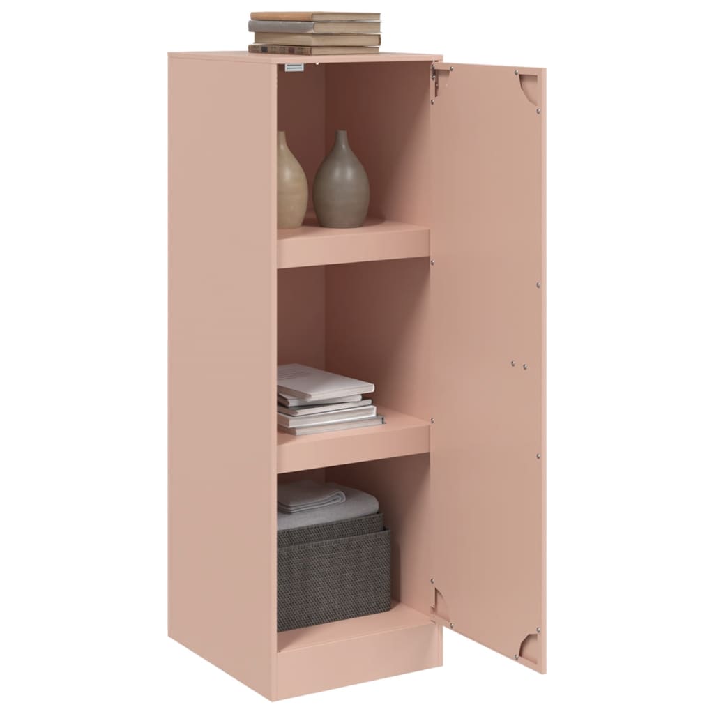 Sideboard Pink 34.5x39x107 cm Steel