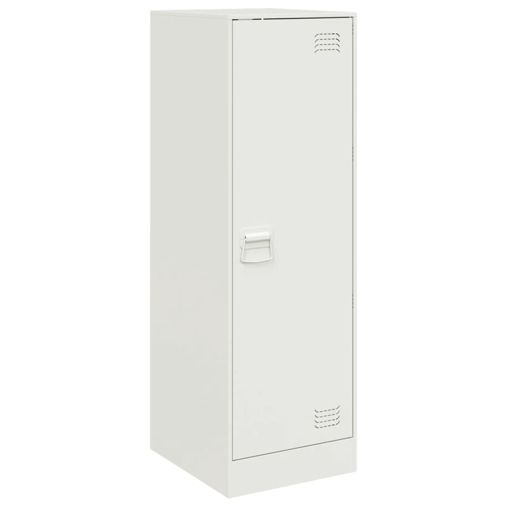 Sideboard White 34.5x39x107 cm Steel