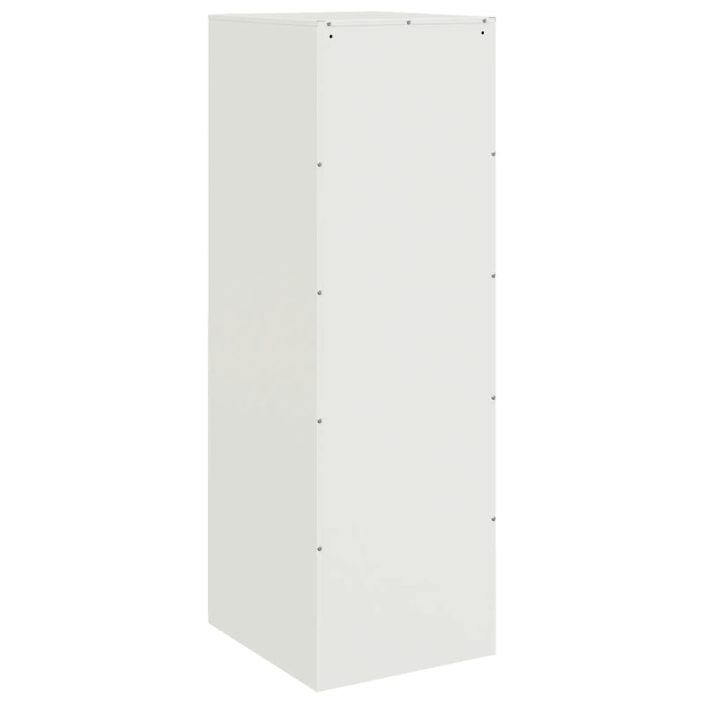 Sideboard White 34.5x39x107 cm Steel
