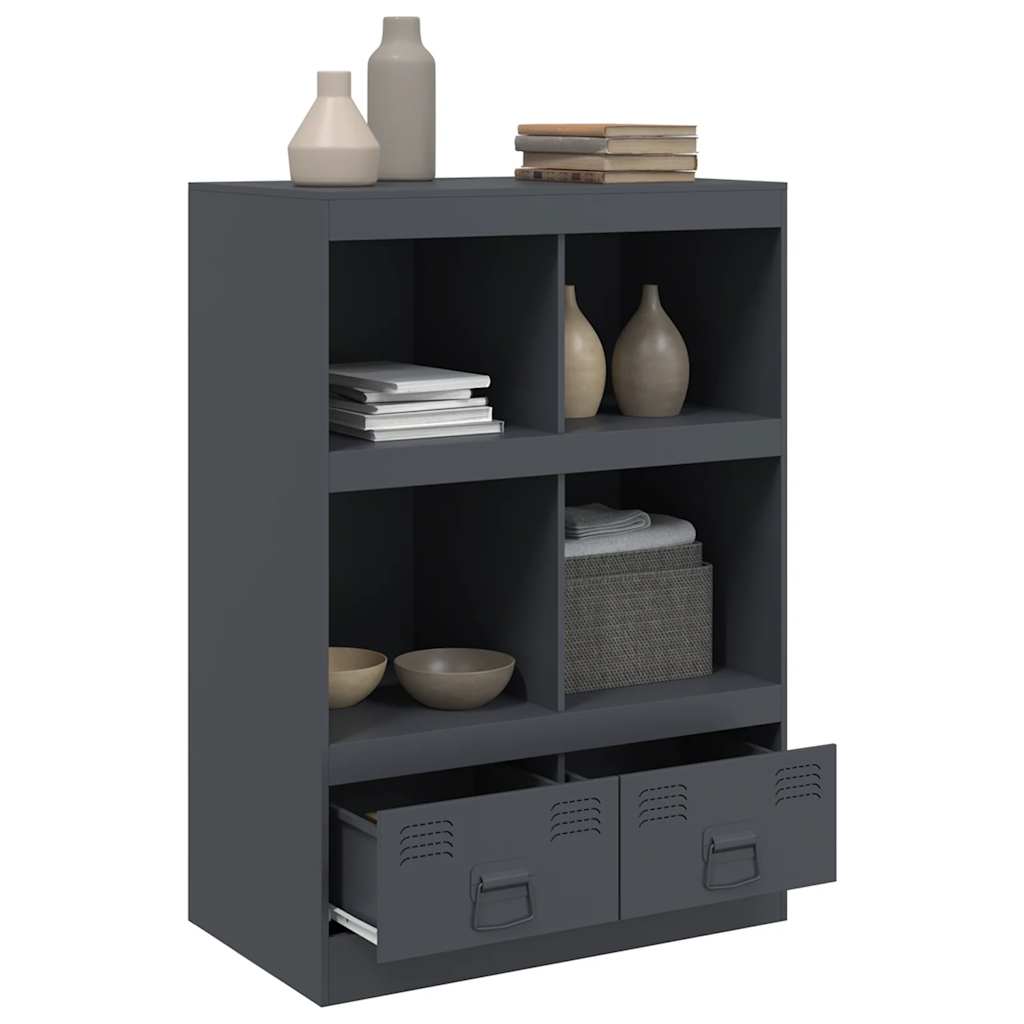 Highboard Anthracite 67x39x95 cm Steel
