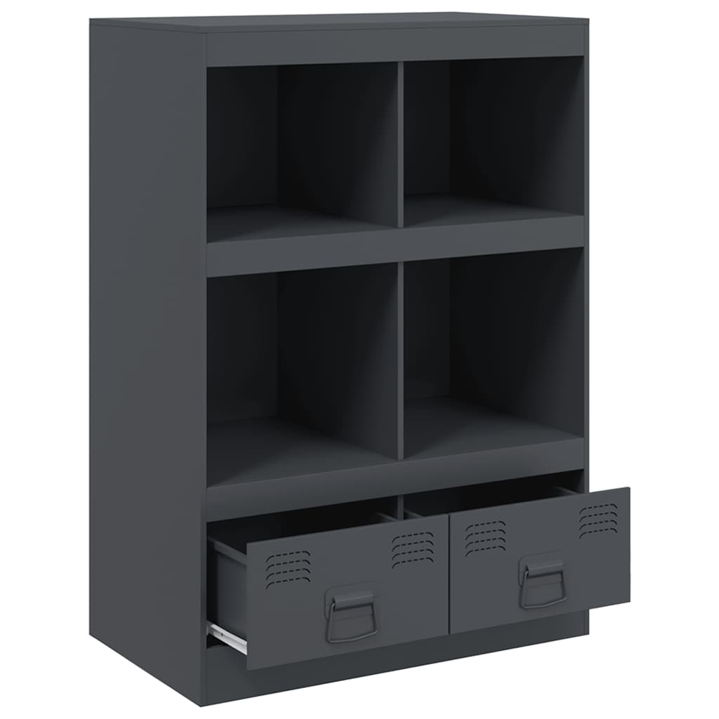 Highboard Anthracite 67x39x95 cm Steel