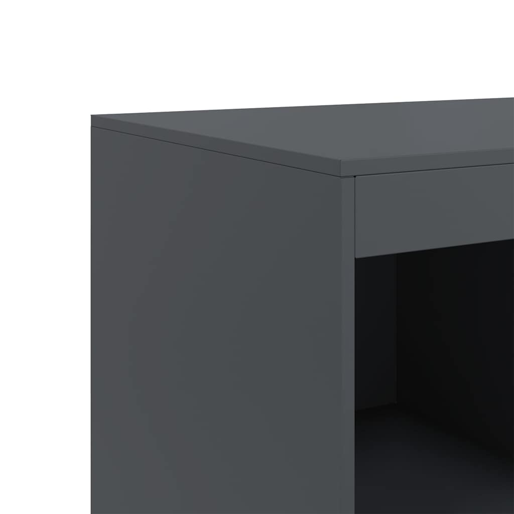 Highboard Anthracite 67x39x95 cm Steel