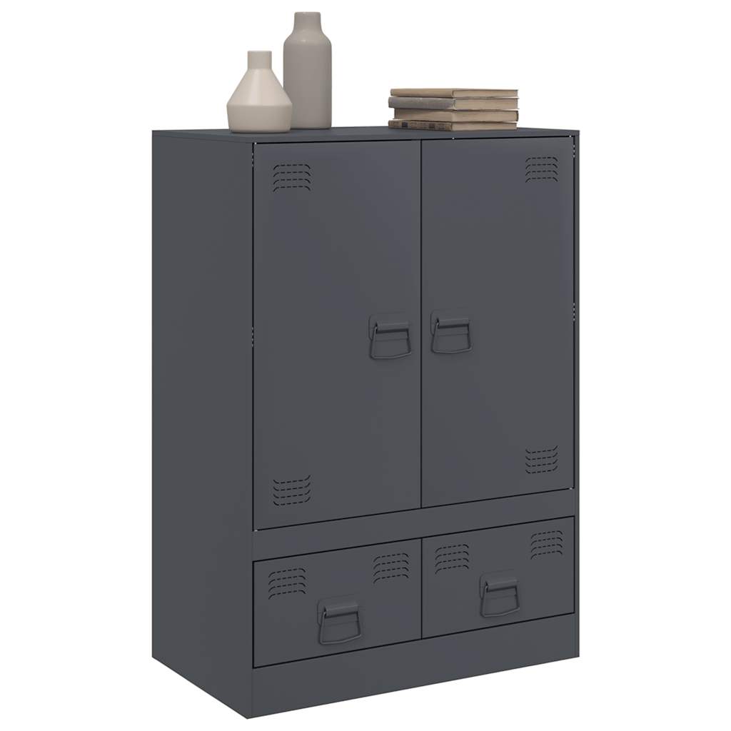 Highboard Anthracite 67x39x95 cm Steel