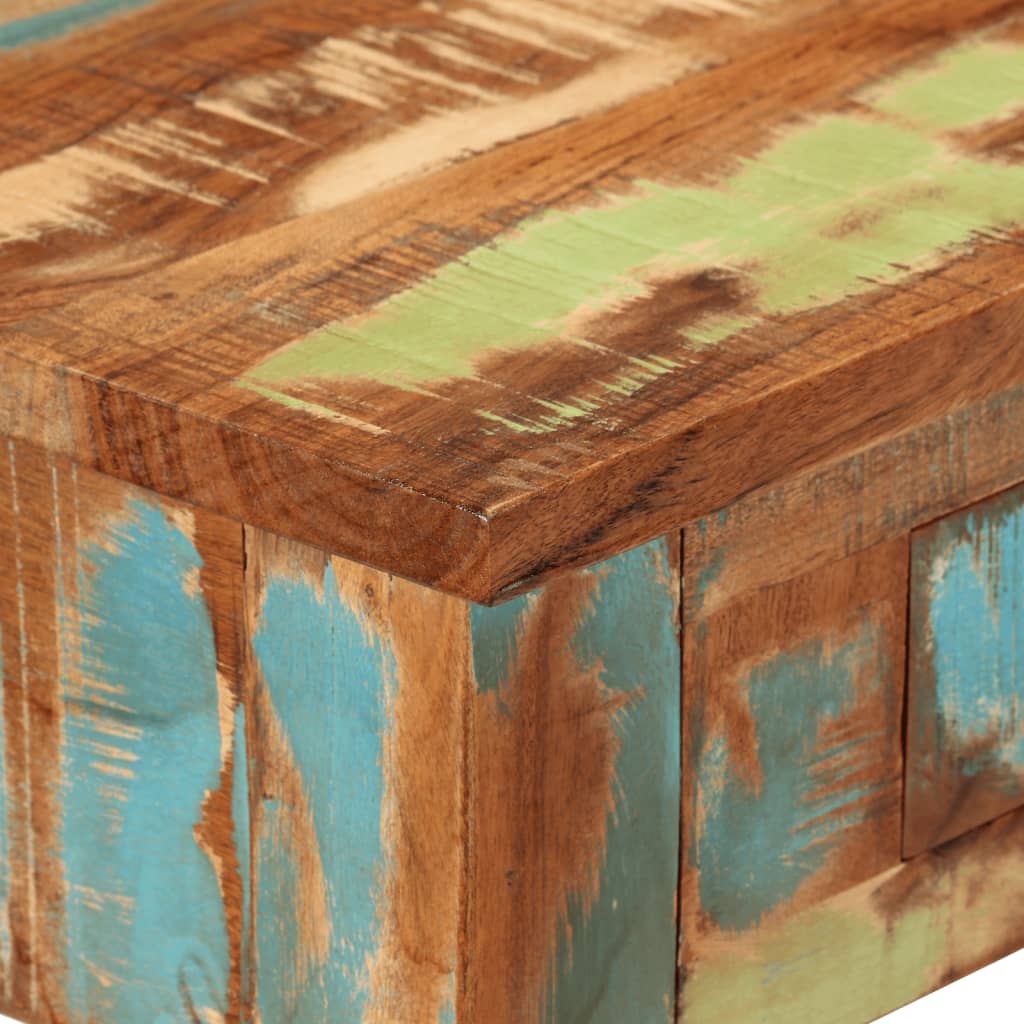 Console Table 110x30x76 cm Solid Wood Reclaimed