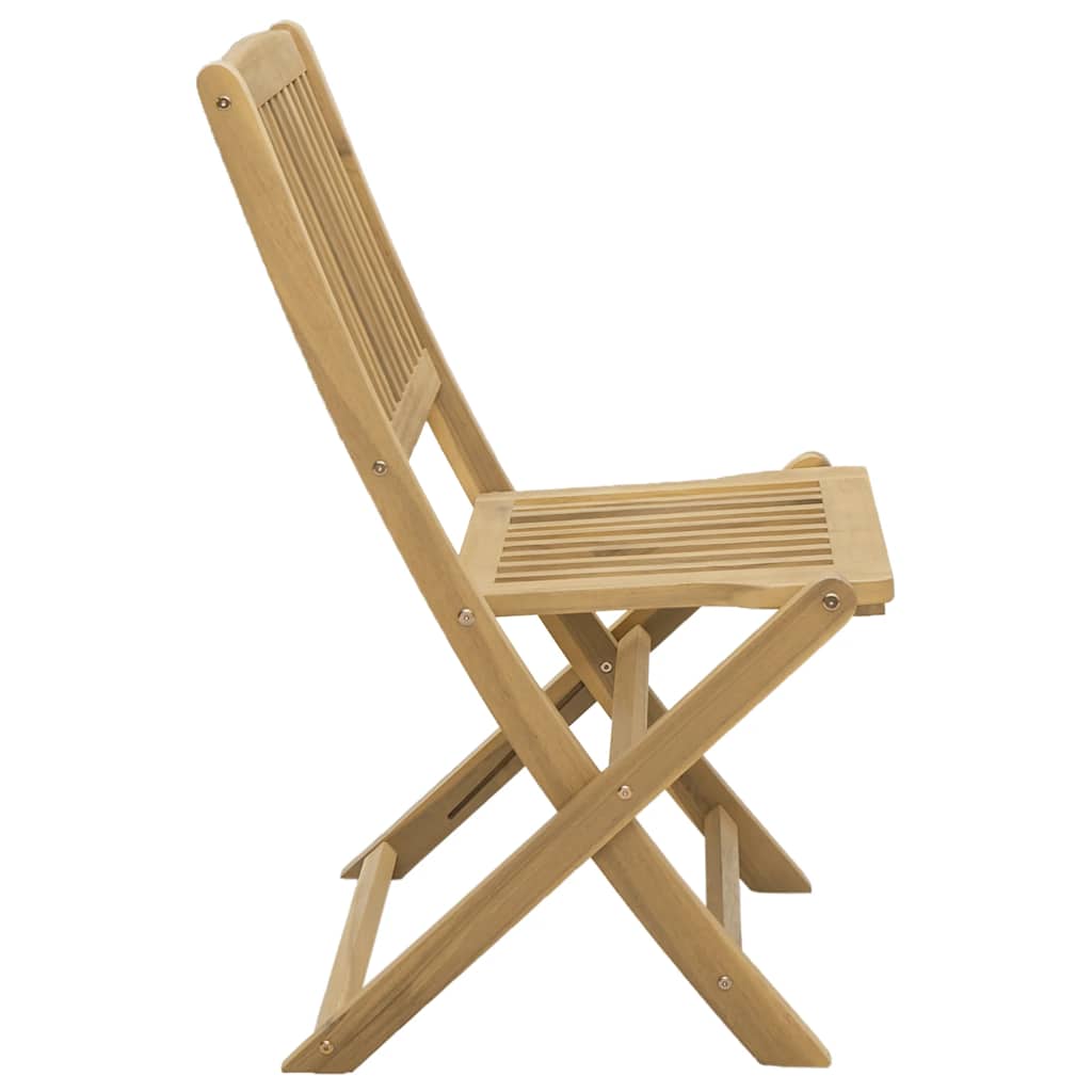 Folding Garden Chairs 2 pcs 57x48.5x90 cm Solid Wood Acacia