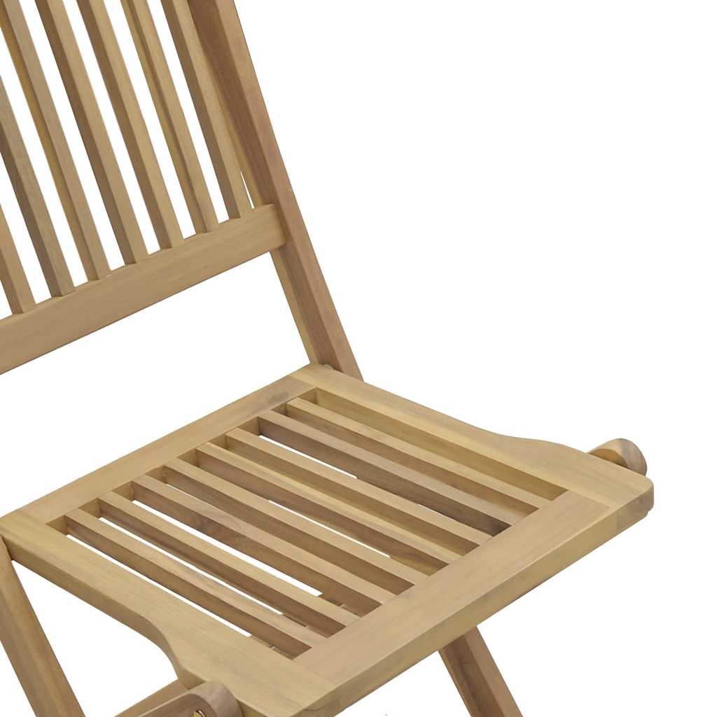 Folding Garden Chairs 2 pcs 57x48.5x90 cm Solid Wood Acacia