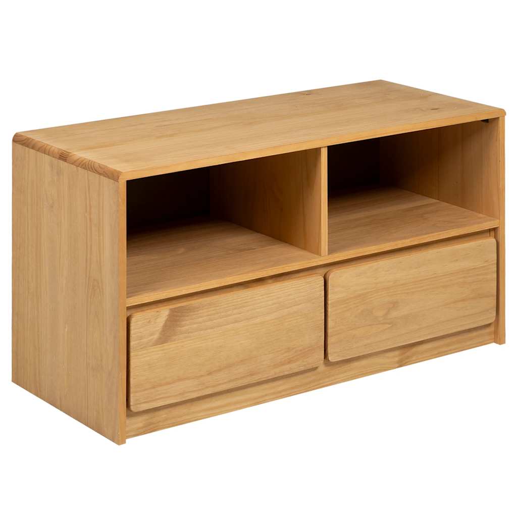 TV Cabinet SAUDA Oak 99x43x55 cm Solid Wood Pine