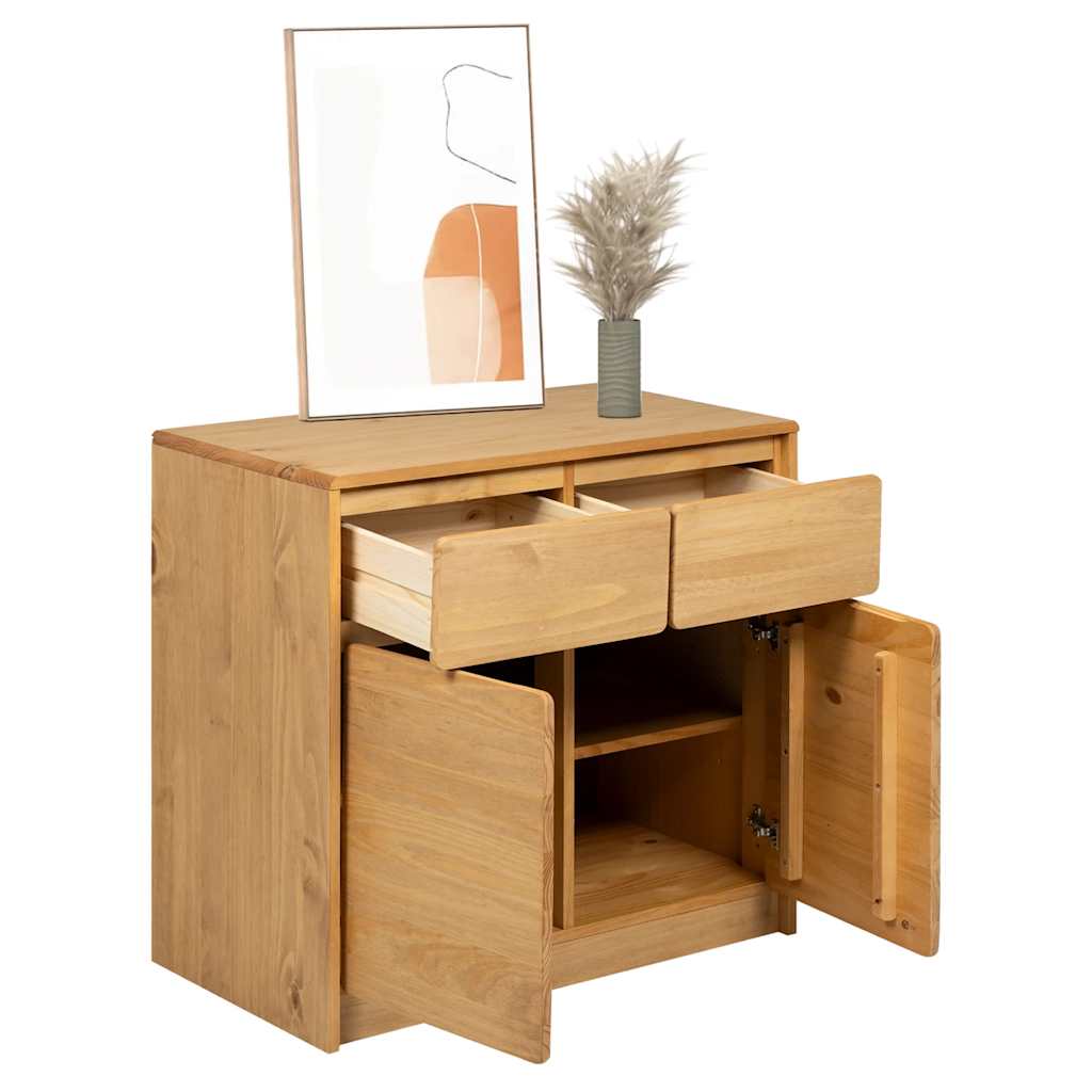 Sideboard SAUDA Oak 80x43x75.5 cm Solid Wood Pine