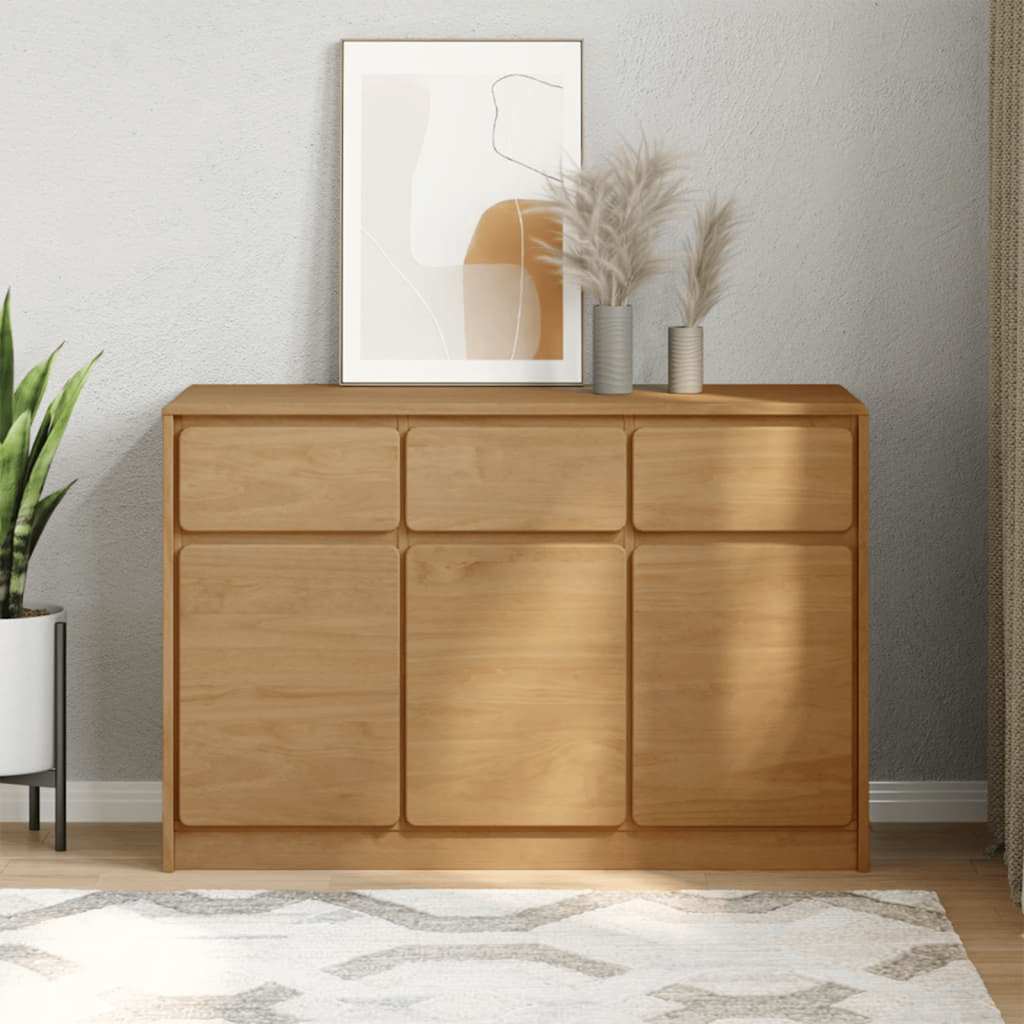 Sideboard SAUDA Oak 114x43x75.5 cm Solid Wood Pine
