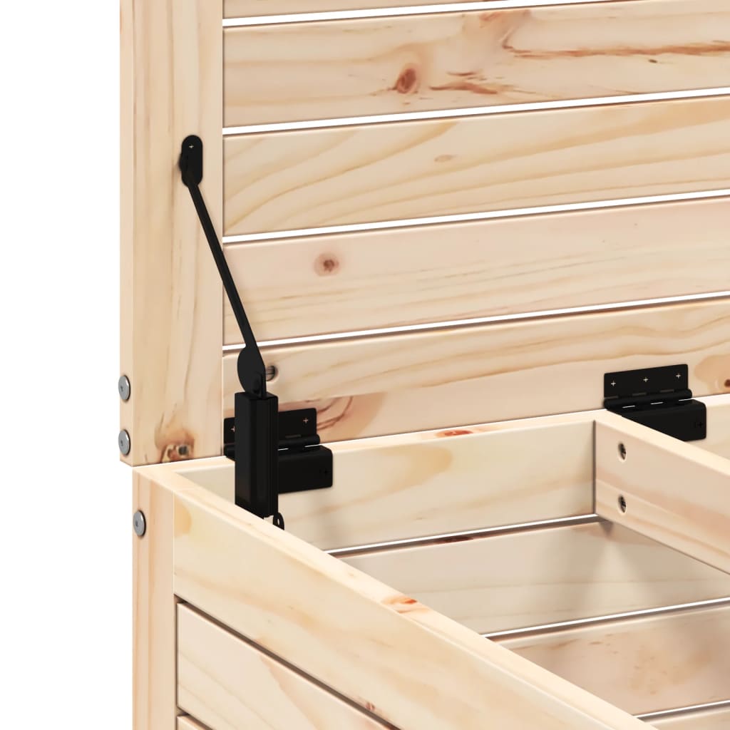 Garden Footstool 62x63.5x53.5 cm Solid Wood Pine