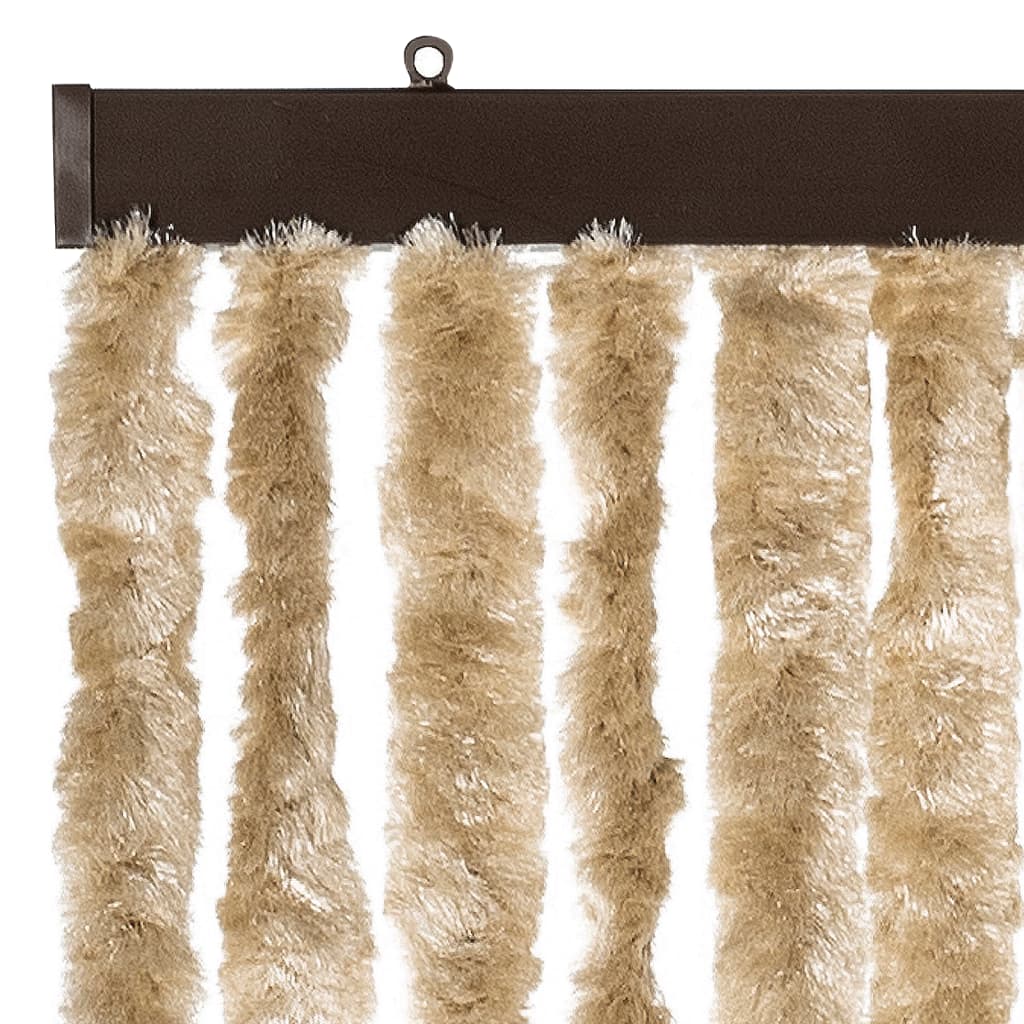 Fly Curtain Beige 100x200 cm Chenille