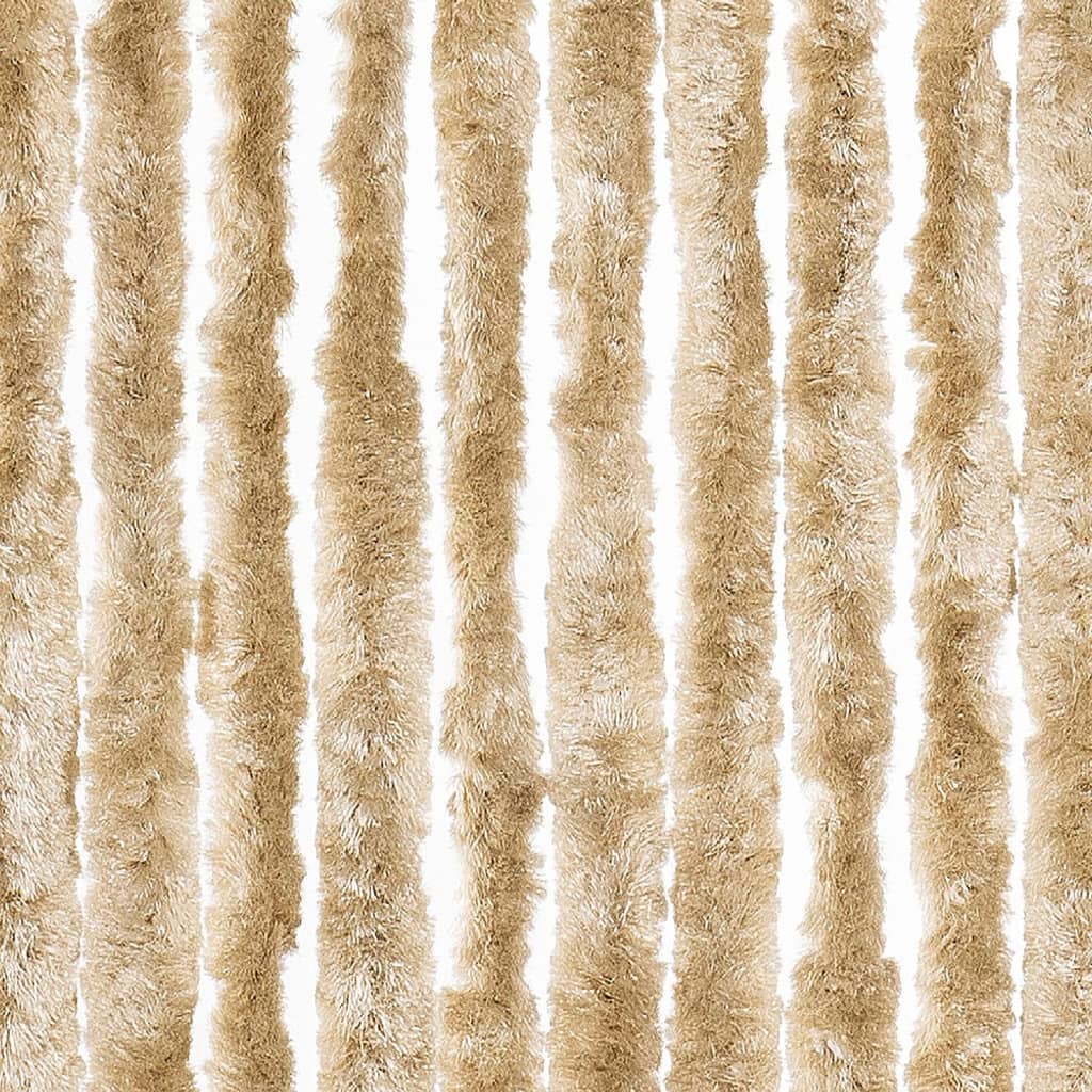 Fly Curtain Beige 100x200 cm Chenille