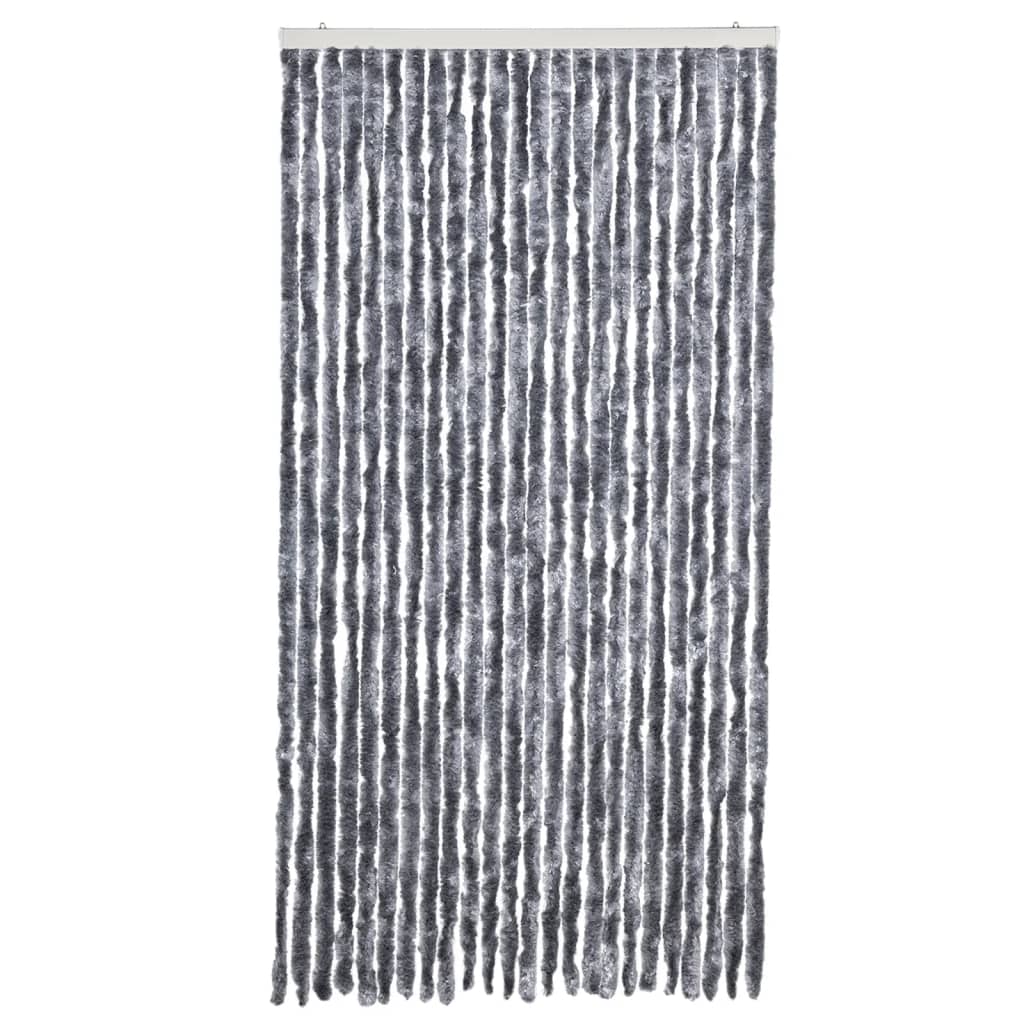 Fly Curtain Silver 100x200 cm Chenille