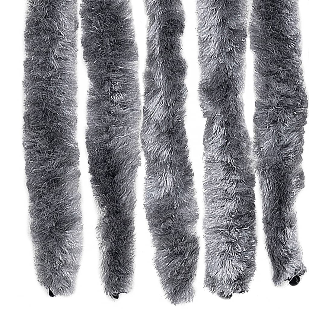 Fly Curtain Silver 100x200 cm Chenille