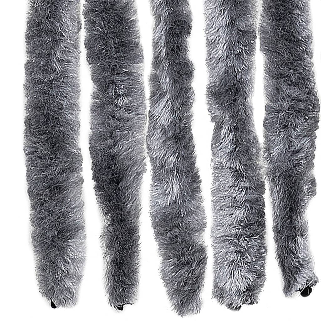 Fly Curtain Silver 100x230 cm Chenille