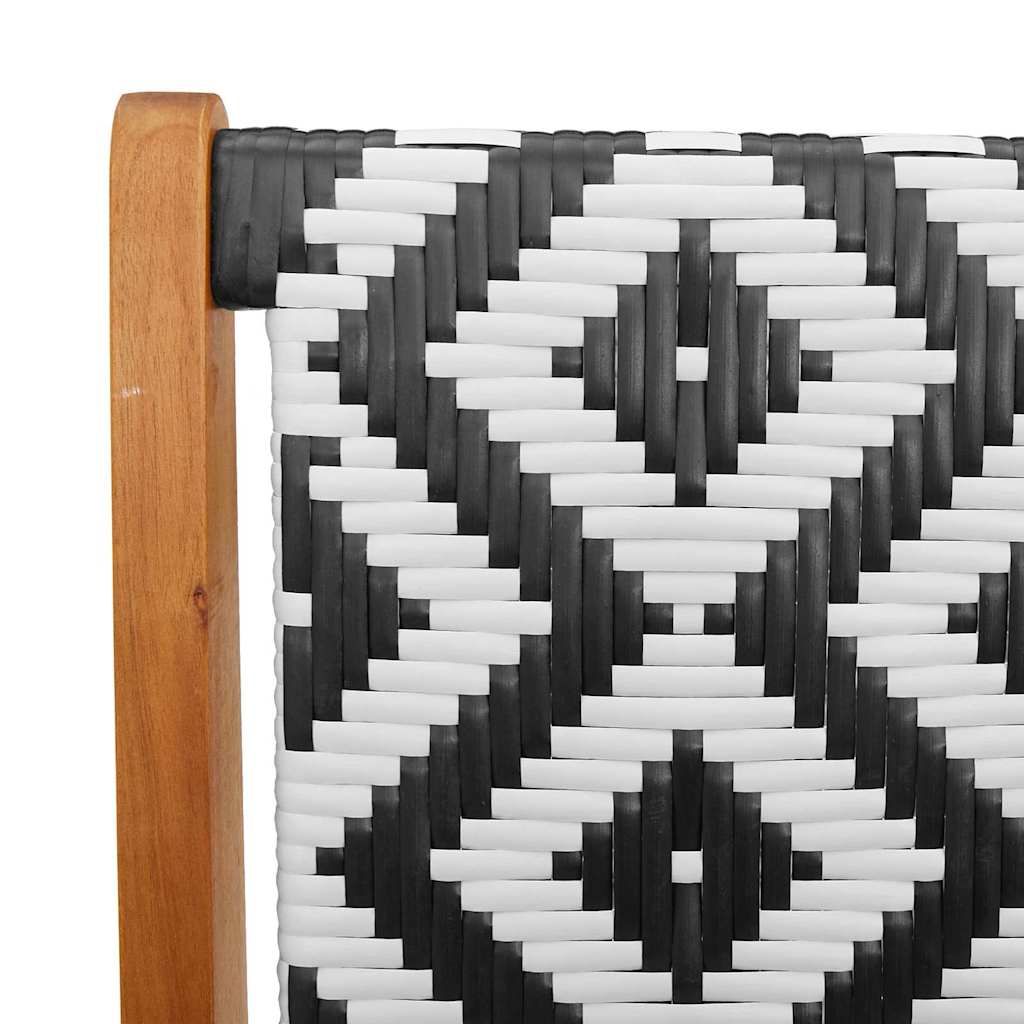 Garden Furniture White 122 x 78 x 73cm Solid Acacia wood