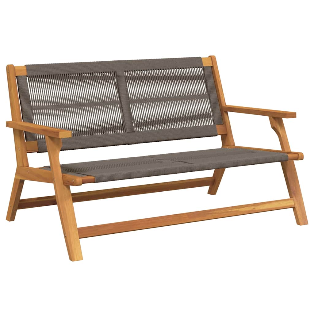 Garden Furniture Grey 78 x 122 x 73cm Solid Acacia wood