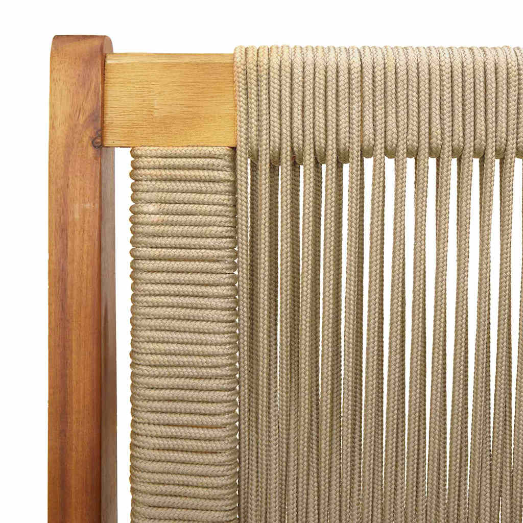 Garden Furniture Beige 78 x 122 x 73cm Solid Acacia wood