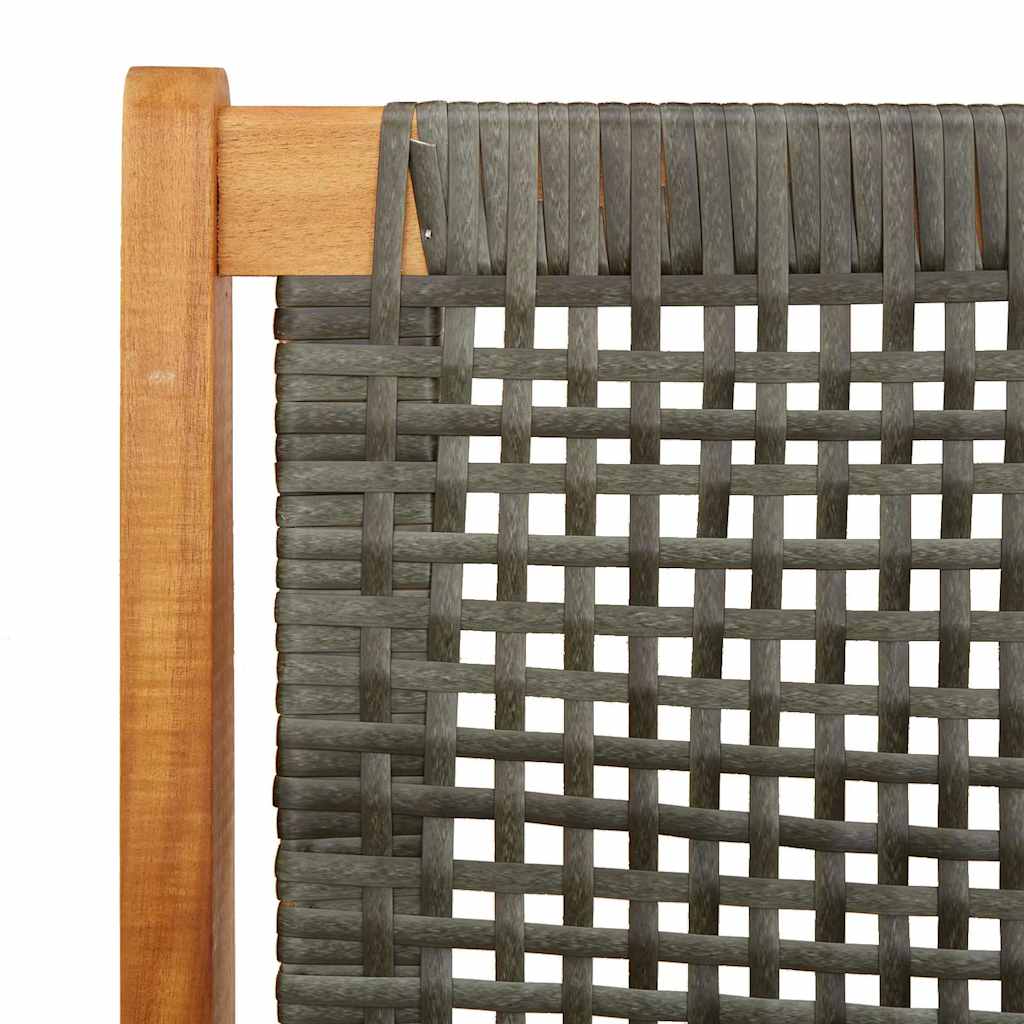 Garden Furniture 2 pcs Grey 67 x 78 x 73cm Solid Acacia wood