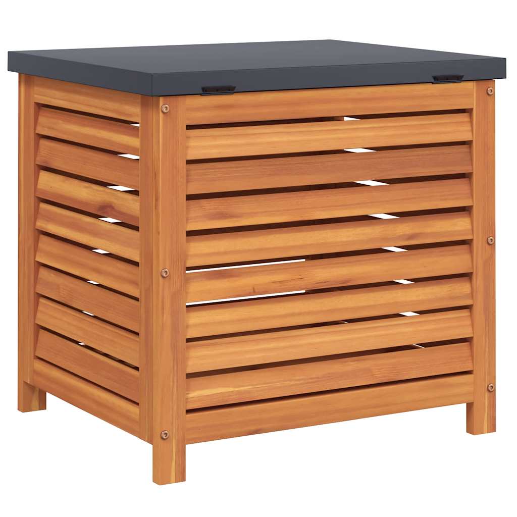 Garden Storage Box 60x50x55 cm Solid Wood Eucalyptus