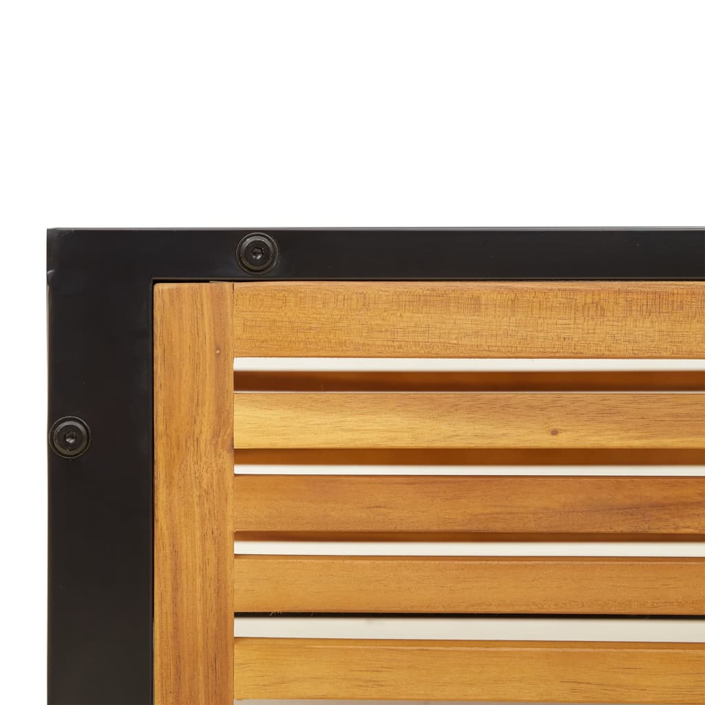 Garden Table 68x68x30 cm Solid Wood Acacia