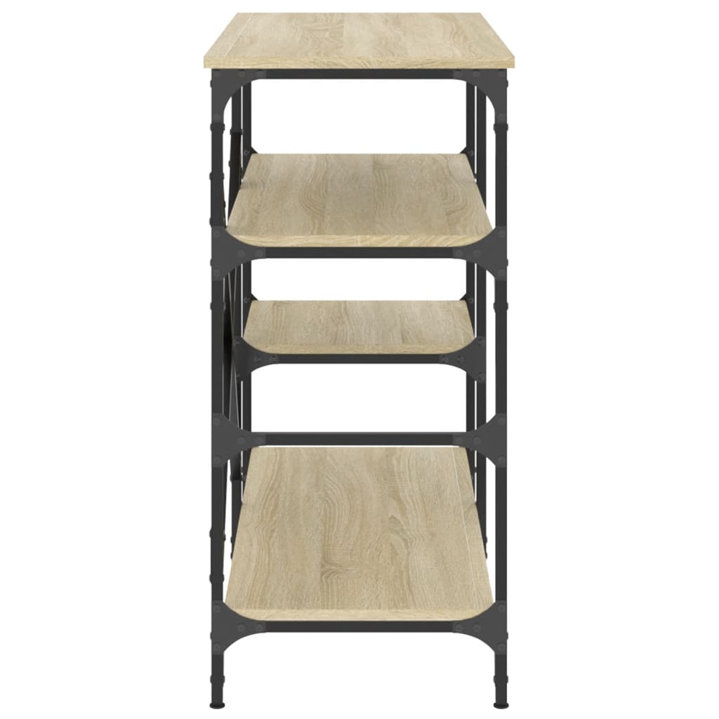 Baker's Rack Sonoma Oak 90x40x84 cm Engineered Wood and Metal