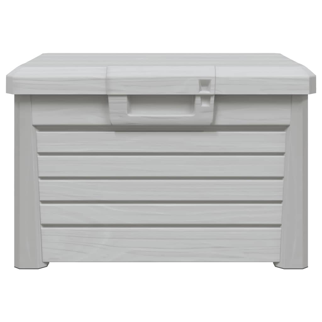 Outdoor Cushion Box Grey 73x50.5x46.5 cm Polypropylene