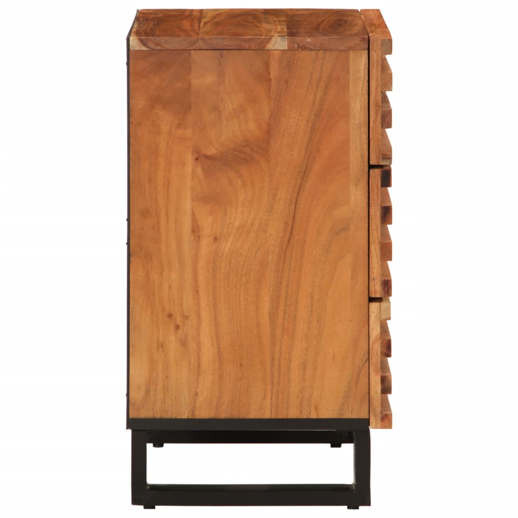 Bedside Cabinet 50x34x62 cm Solid Wood Acacia