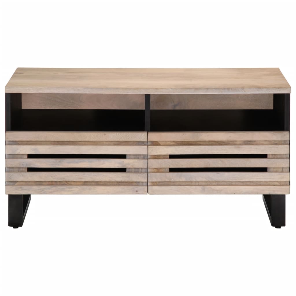 Coffee Table 80x55x40 cm Solid Wood Mango
