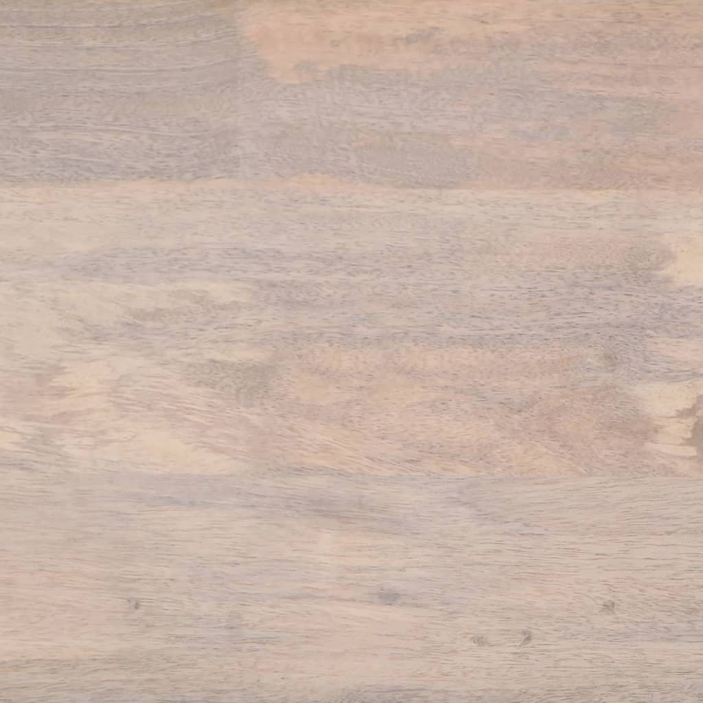 TV Cabinet 100x34x46 cm Solid Wood Mango