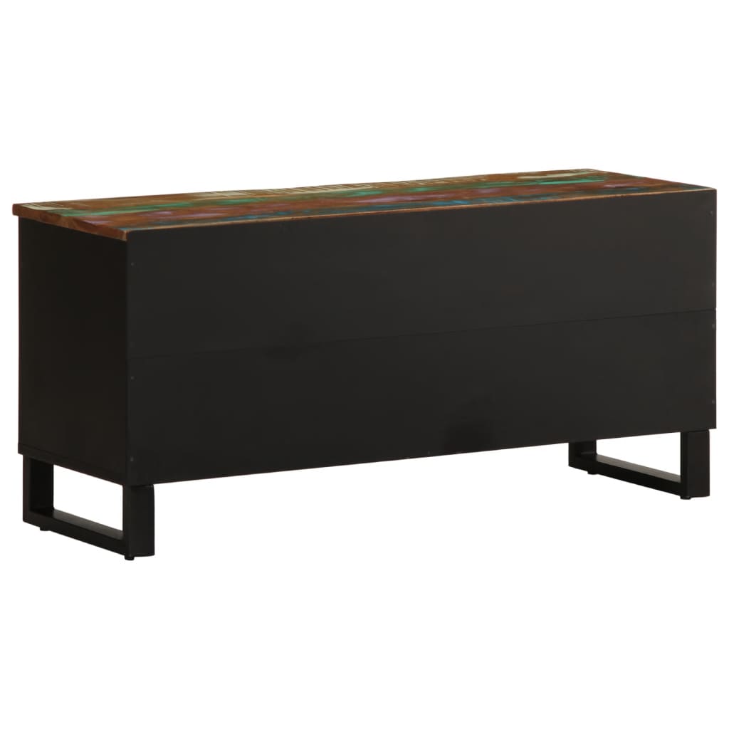 TV Cabinet 100x34x46 cm Solid Wood Acacia