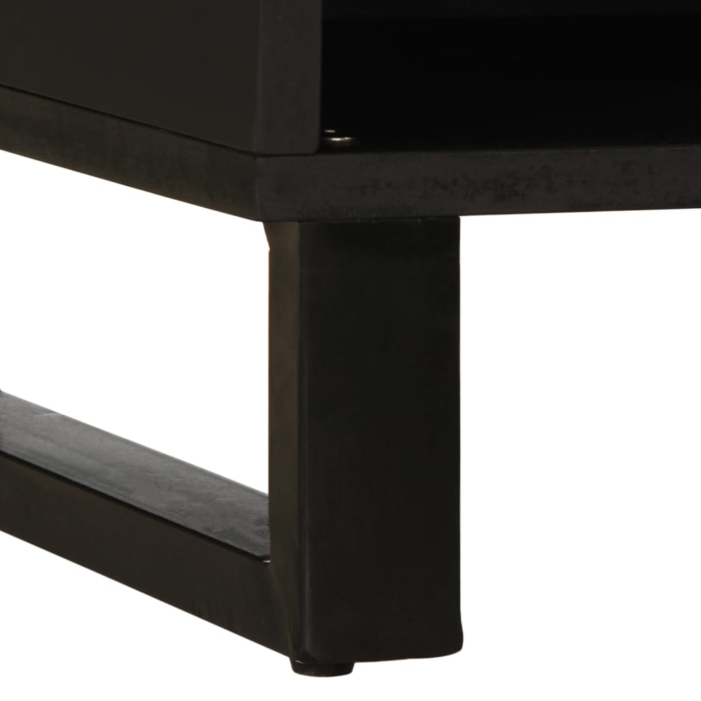 TV Cabinet 80x34x46 cm Solid Wood Acacia