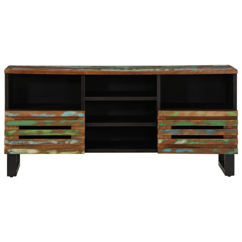 TV Cabinet 100x34x46 cm Solid Wood Acacia