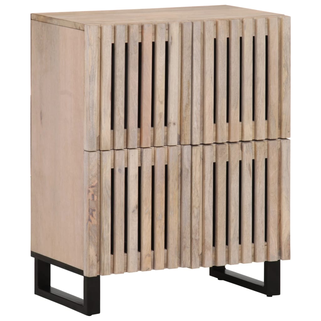 Sideboard 60x34x75 cm Solid Wood Mango