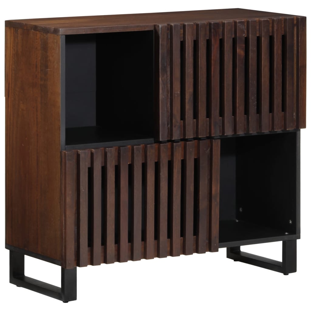 Sideboard Brown 80x34x75 cm Solid Wood Mango