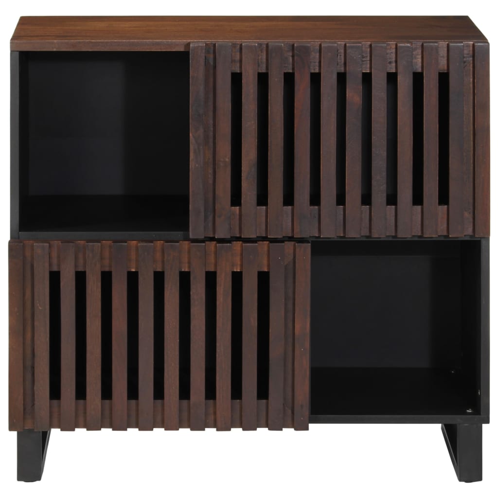 Sideboard Brown 80x34x75 cm Solid Wood Mango