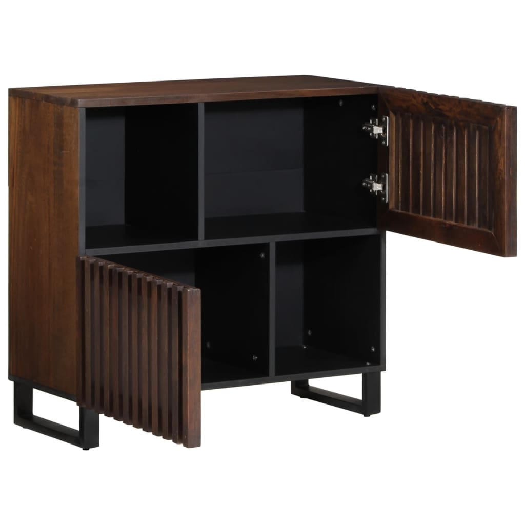 Sideboard Brown 80x34x75 cm Solid Wood Mango